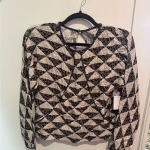 Joie Geometric Patterned Jacket